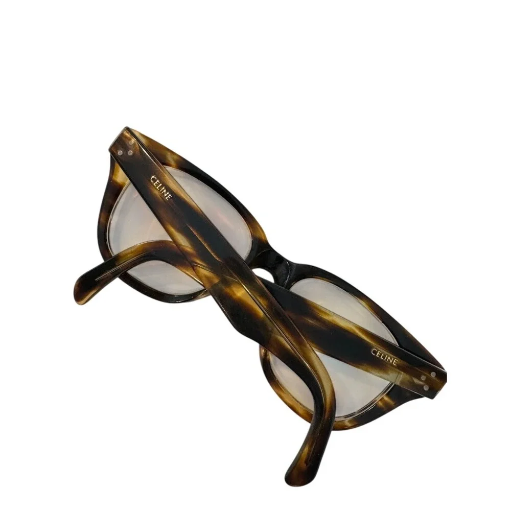 Celine Paris Tortoiseshell Square Optical Glasses Frames TF02113695 Made Italy